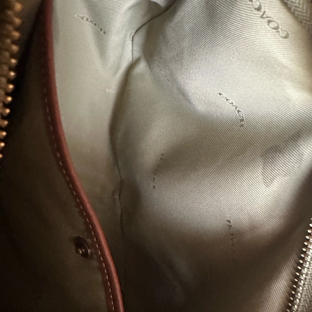 Coach Cary crossbody purse in moss - Picture 7 of 8